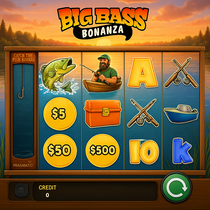 MonacoBet - Big Bass Bonanza Slot Game - Pragmatic Play