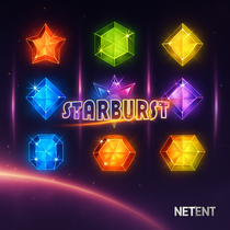 MonacoBet - Starburst Slot Game - NetEnt